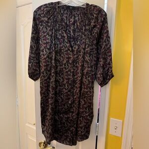 Aqua Women’s Floral Shirt Dress